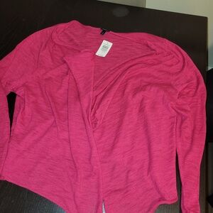 Torrid Vibrant Pink Cardigan